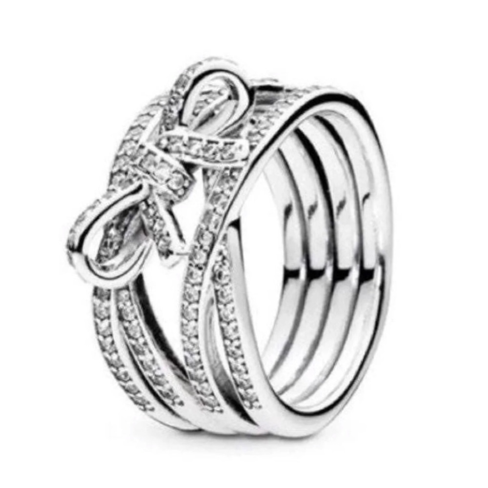 Pandora Delicate Sentiments Ribbon Ring - Picture 7 of 8